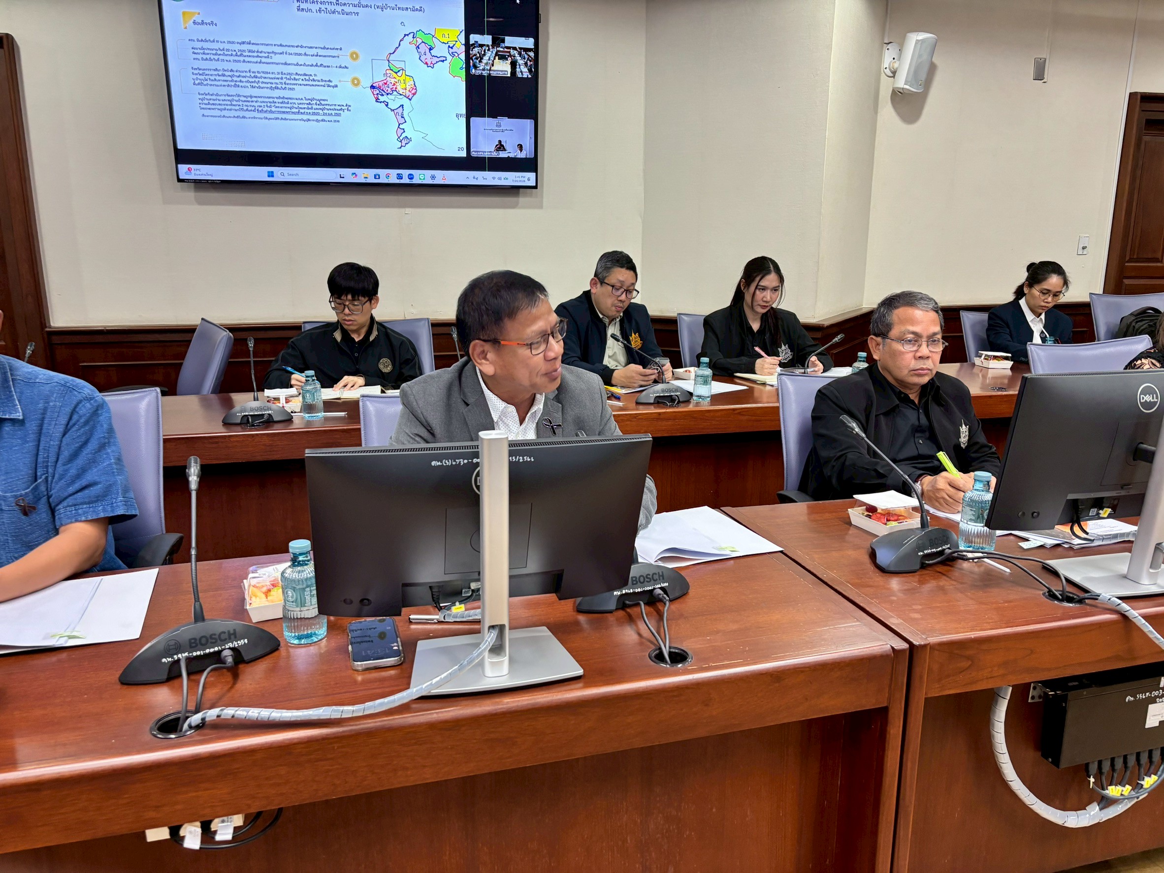 title - ผู้ตรวจราชการ ส.ป.ก. ร่วมประชุมคณะกรรมการขับเคลื่อนฯ ติดตามการแก้ไขปัญหาการใช้ประโยชน์พื้นที่ในเขตอุทยานแห่งชาติทับลาน